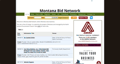 Desktop Screenshot of montanabids.com